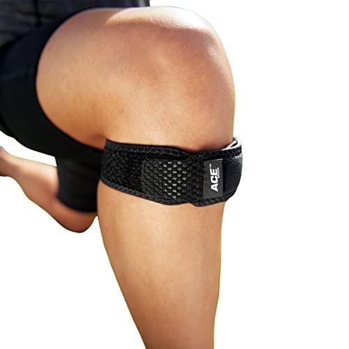 ACE ACE Brand Knee Strap, Adjustable, Black, 1/Pack (Pack of 2)