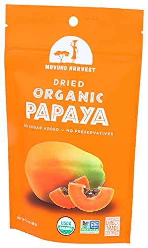 Mavuno Harvest Mavuno Harvest Dried Papaya, Organic, 2 Oz