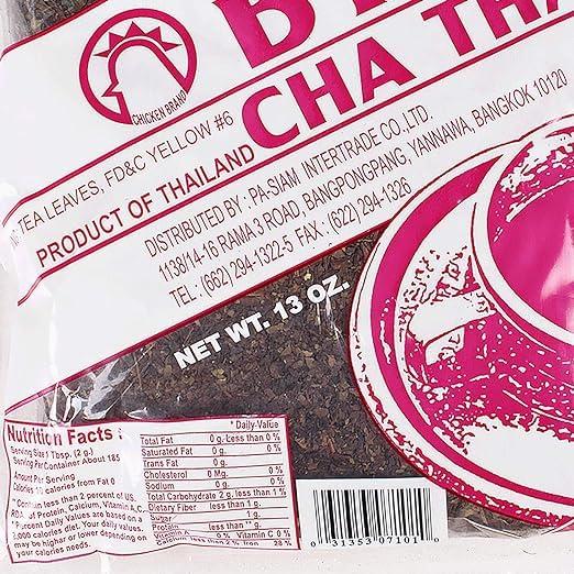 Darong Darong Asian Traditional Restaurant style Thai iced tea, Cha Thai tea mix, Perfect for brewing at home