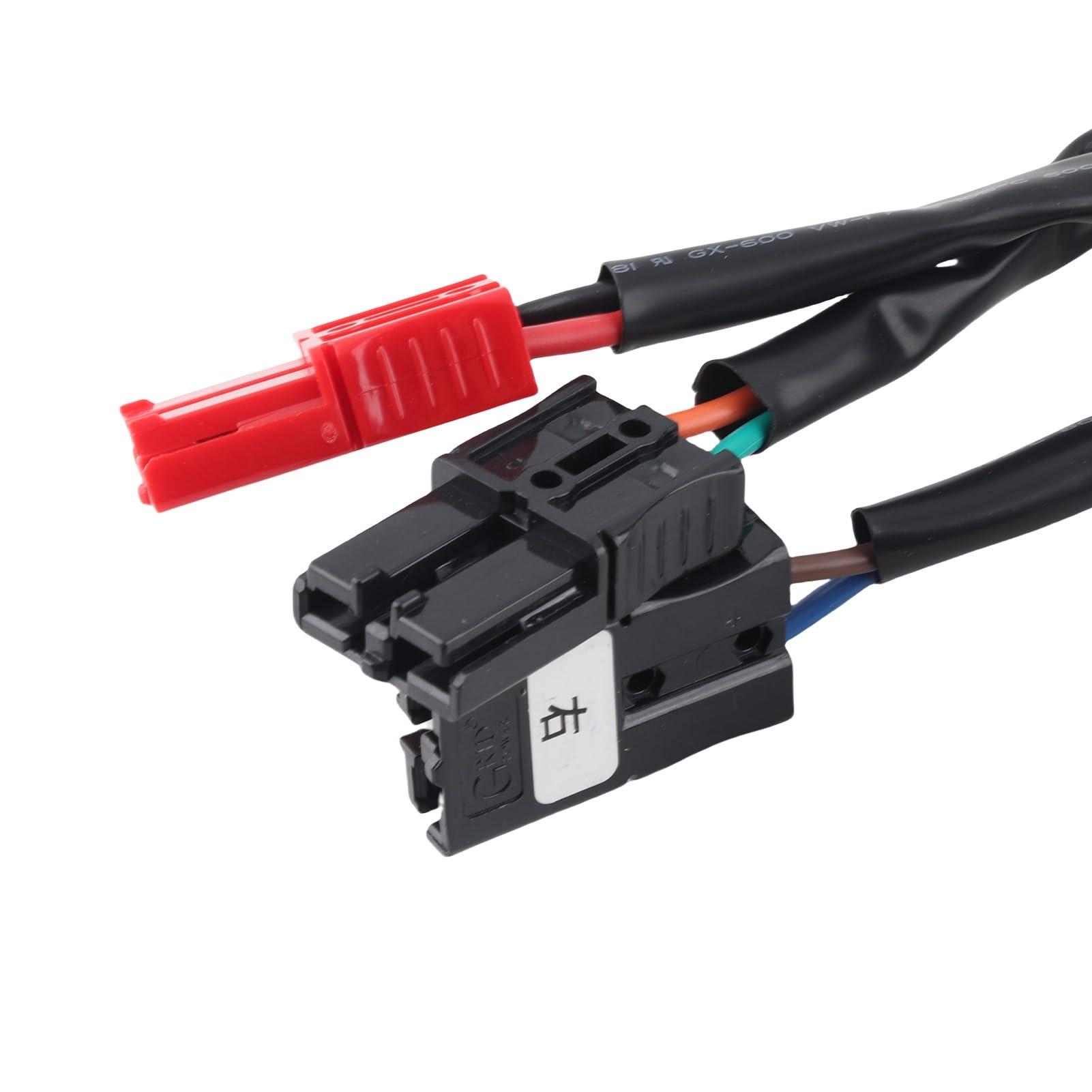 Ymiko Electric Wheelchair Power Controller, Brake Controller, Joystick Controller DC24V 50A 4 Keys for Mobility Solutions with Electric Wheelchair