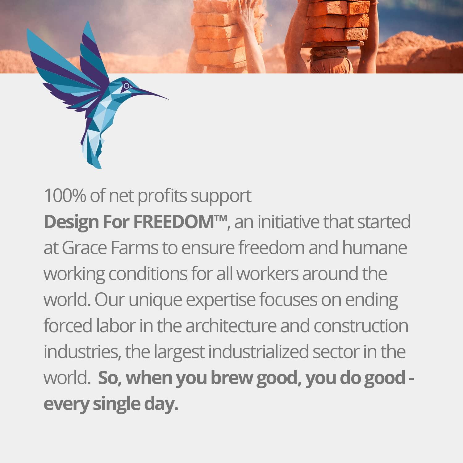 Grace Farms Grace Farms Organic Darjeeling Sunrise Black Tea, 50 Sachet Pouch | Darjeeling & Orange | Fairtrade & Kosher |Gives Back 100% of Profits