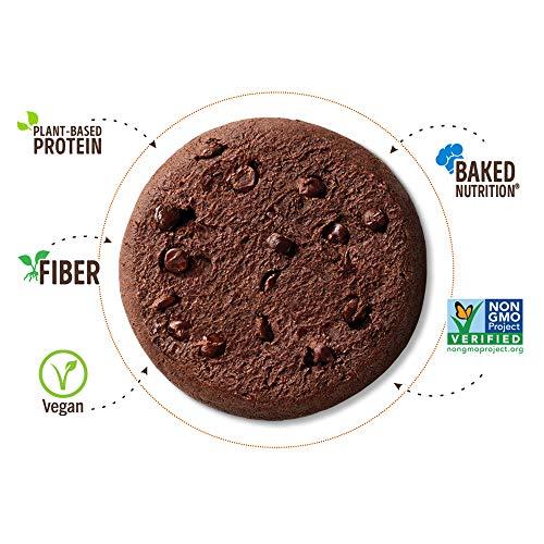 Lenny & Larry's Lenny & Larry's The Complete Cookie, Double Chocolate, Soft Baked, 16g Plant Protein, Vegan, Non-GMO, 4 Ounce Cookie (Pack of 12)