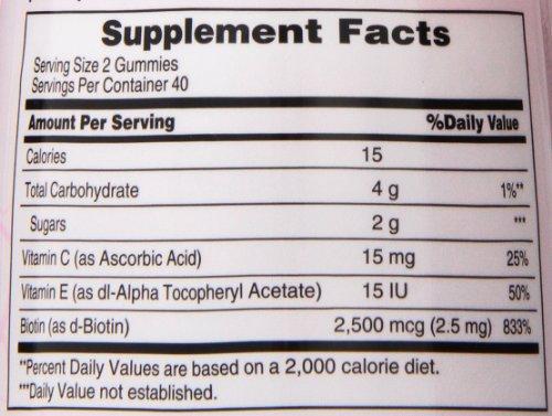 Nature's Bounty Natures Bounty Optimal Solutions Hair, Skin and Nails Gummies, 80 Count (Pack of 12)