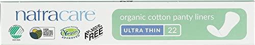 NATRACARE Natracare - Organic Cotton Pantyliners, 22 ct