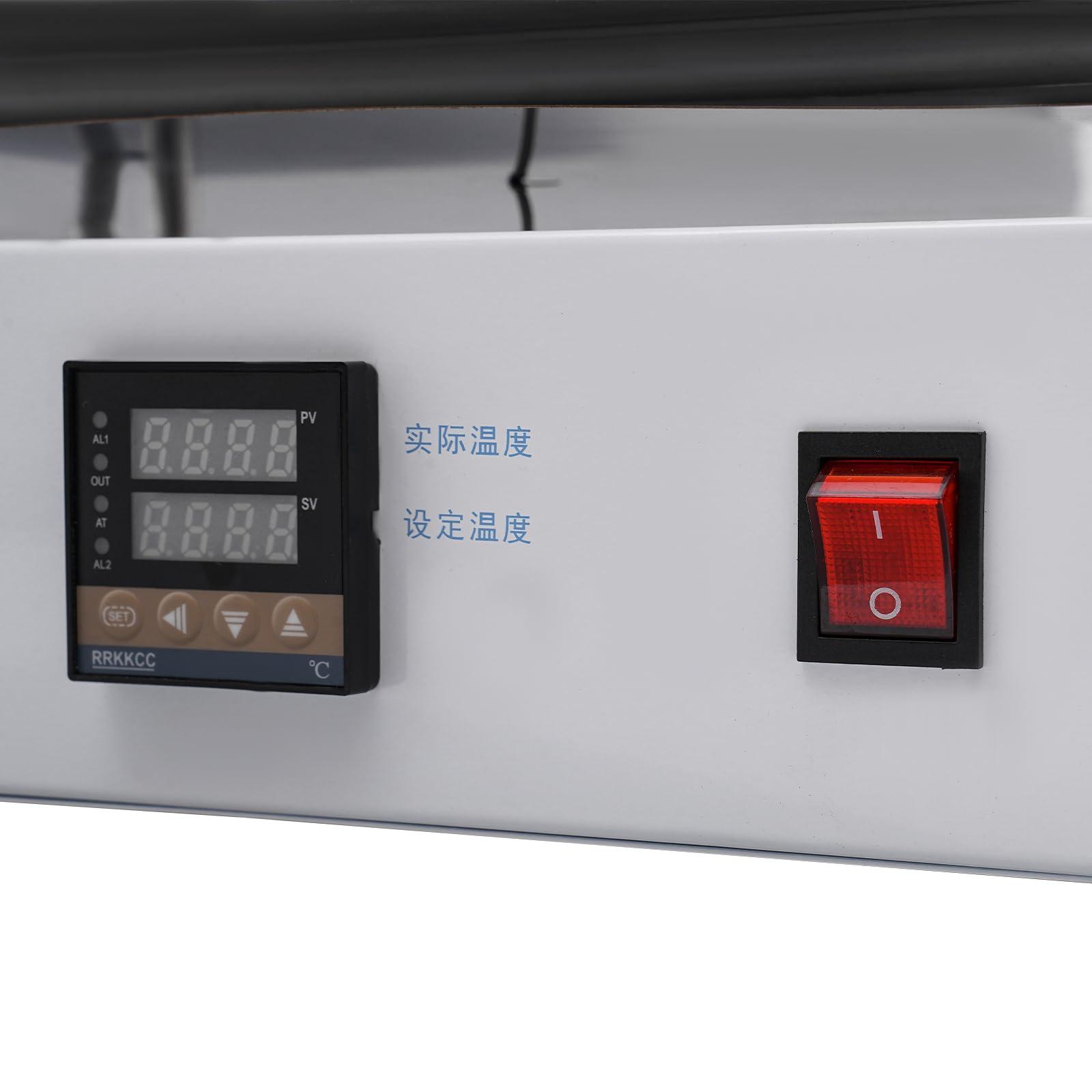 CNCEST CNCEST Cellophane Wrapping Machine, Desktop Heating Sealing Machine, Manual Cellophane Overwrapping Machine for BOPP Perfume Cosmetics Poker Box