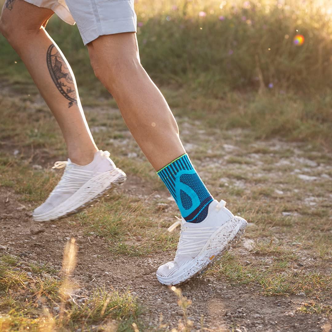 Bauerfeind Bauerfeind Sports Achilles Support - Relieves the achilles tendon while running, jumping, and moving - All White, Large