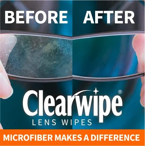 Clearwipe ClearWipe Microfiber Wipes, White, 40 Count