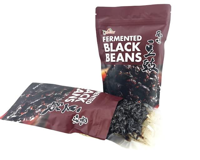 APEXY Apexy Premium Fermented Black Beans, Douchi, Authentic Asian Recipes Natural and Flavorful, Traditional Asian Seasoning & Ingredient, Gourmet Quality-Perfect for Asian Cuisine & Flavorful Dishes 16oz