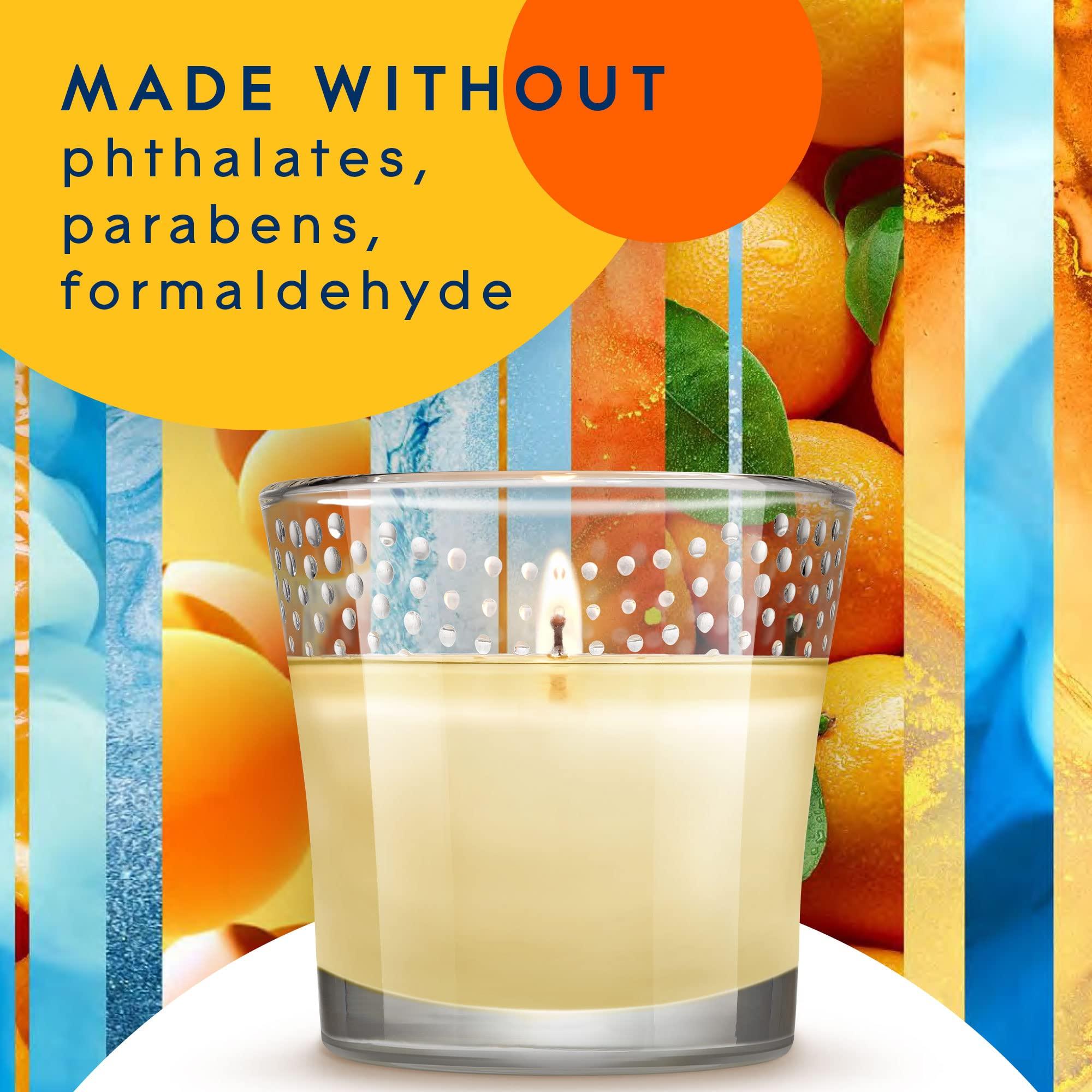 Glade Glade Candle Jar, Air Freshener, Coastal Sunshine Citrus, 3.4 Oz