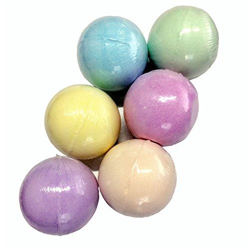 24/7 store 100% Organic Handmade Large BATH BOMB FIZZY GIFT SET LOT 6 (4.1oz) by 24/7 store