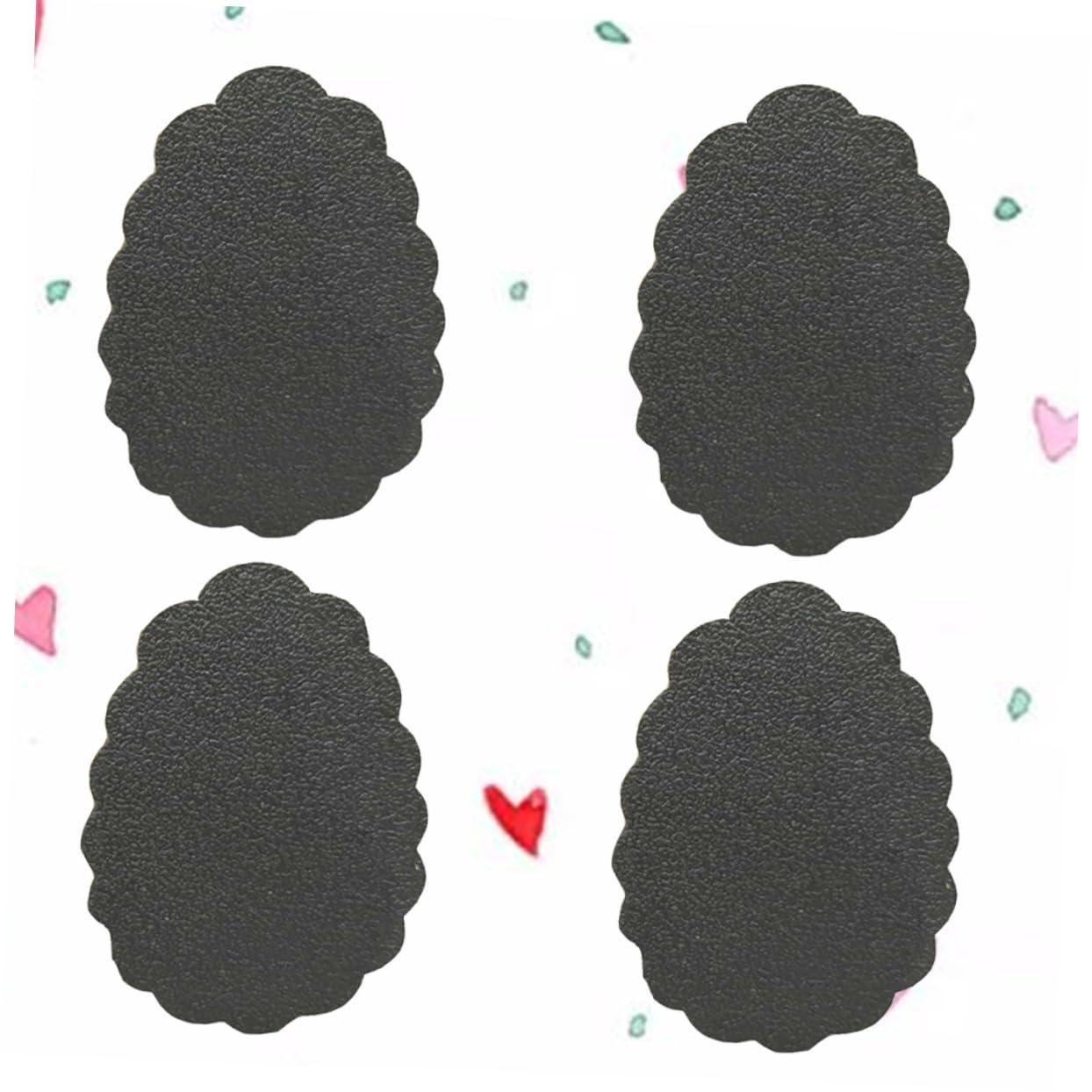 Healifty Healifty 4 Pack Women's Anti-Slip Sole Protectors Frosting Surface Half Shoe Pads for High Heels Easy Stick Remove Non-Slip Grip for Safety