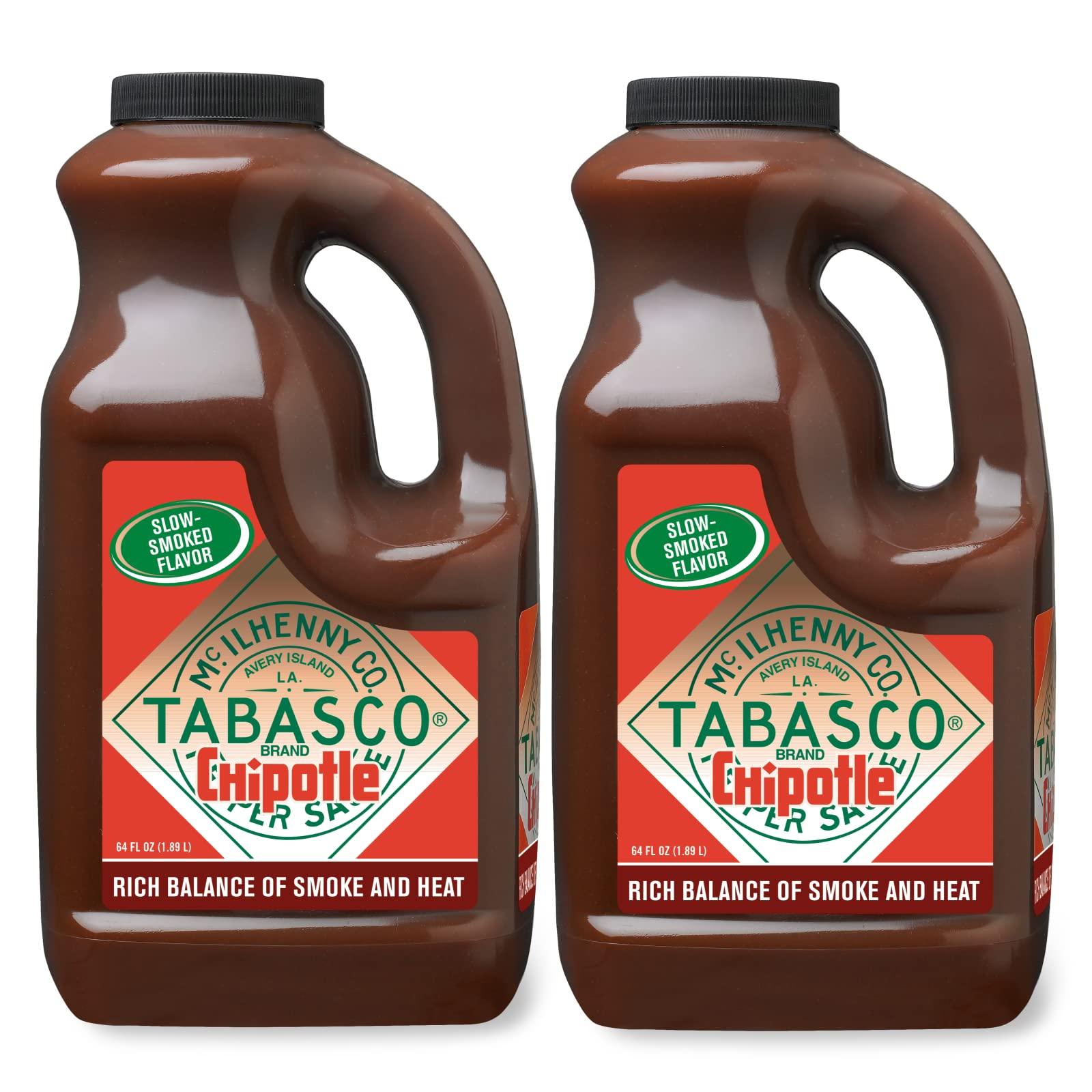 TABASCO TABASCO® Brand Chipotle Pepper Sauce, 64 oz (Pack of 2)