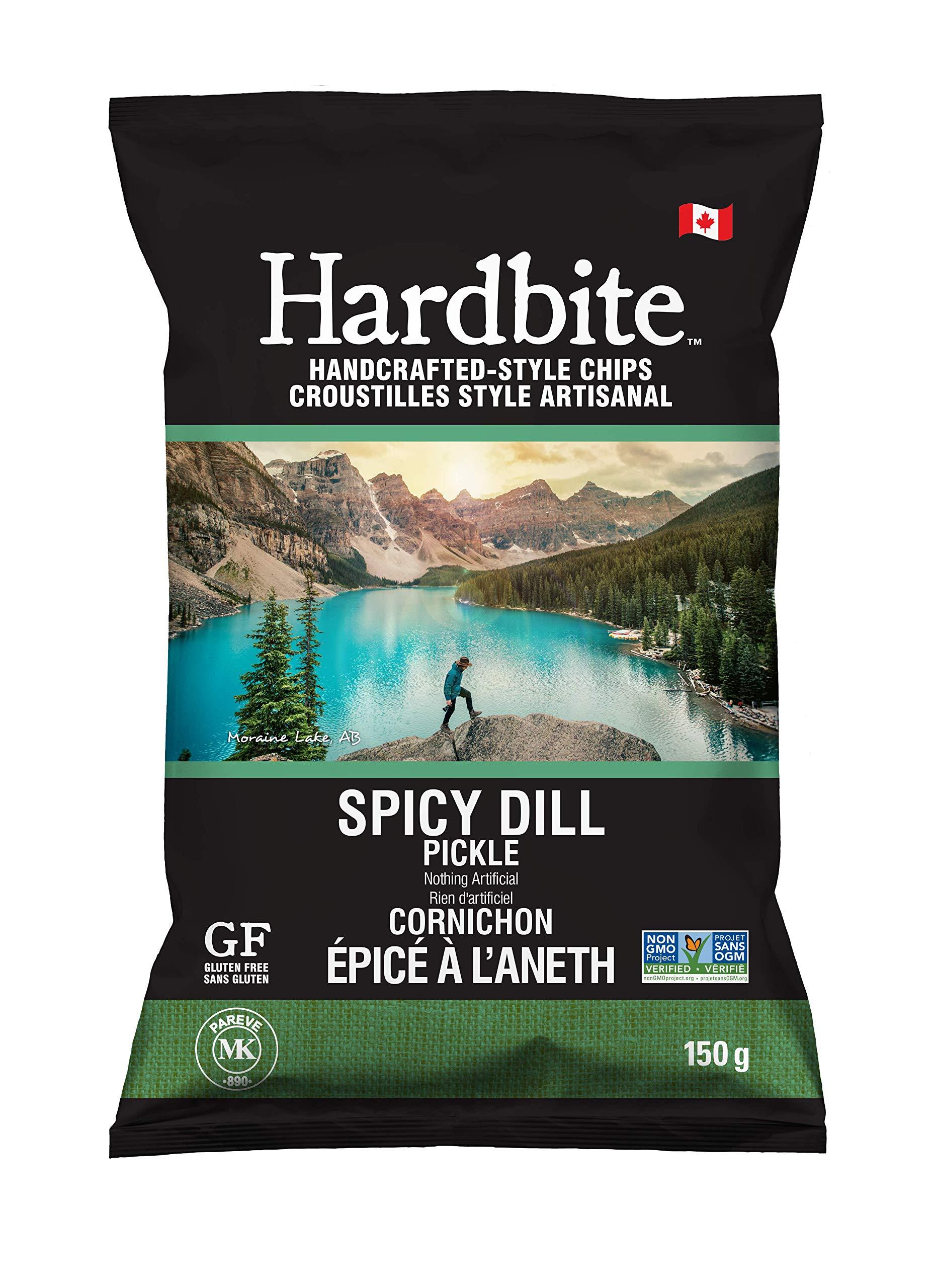 Hardbite HARDBITE Spicy Dill Pickle Chips, 150 GR