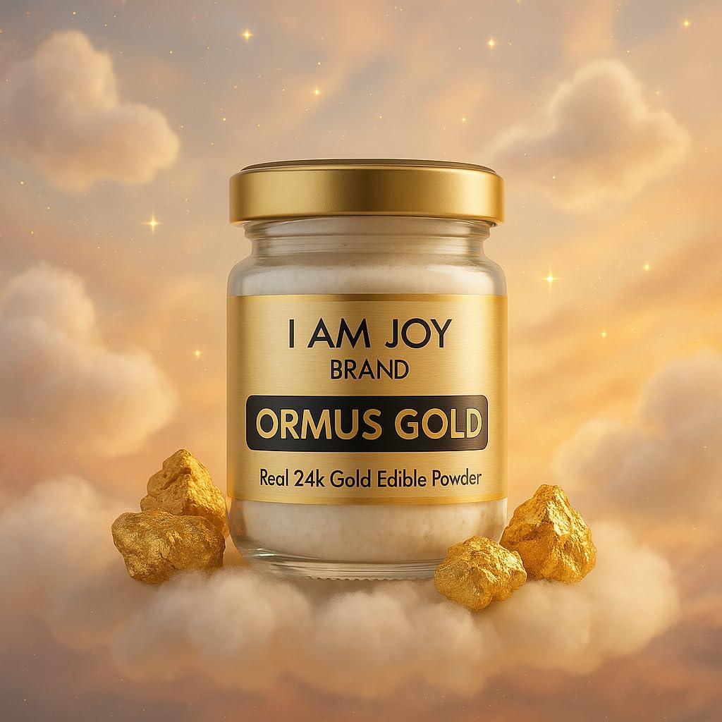 I Am Joy co. I Am Joy co. Pure Ormus White Gold Powder Monoatomic M-State 24k 99.99% | No Plastic, No Lye, No Dyes, No Fillers | 22 Grams