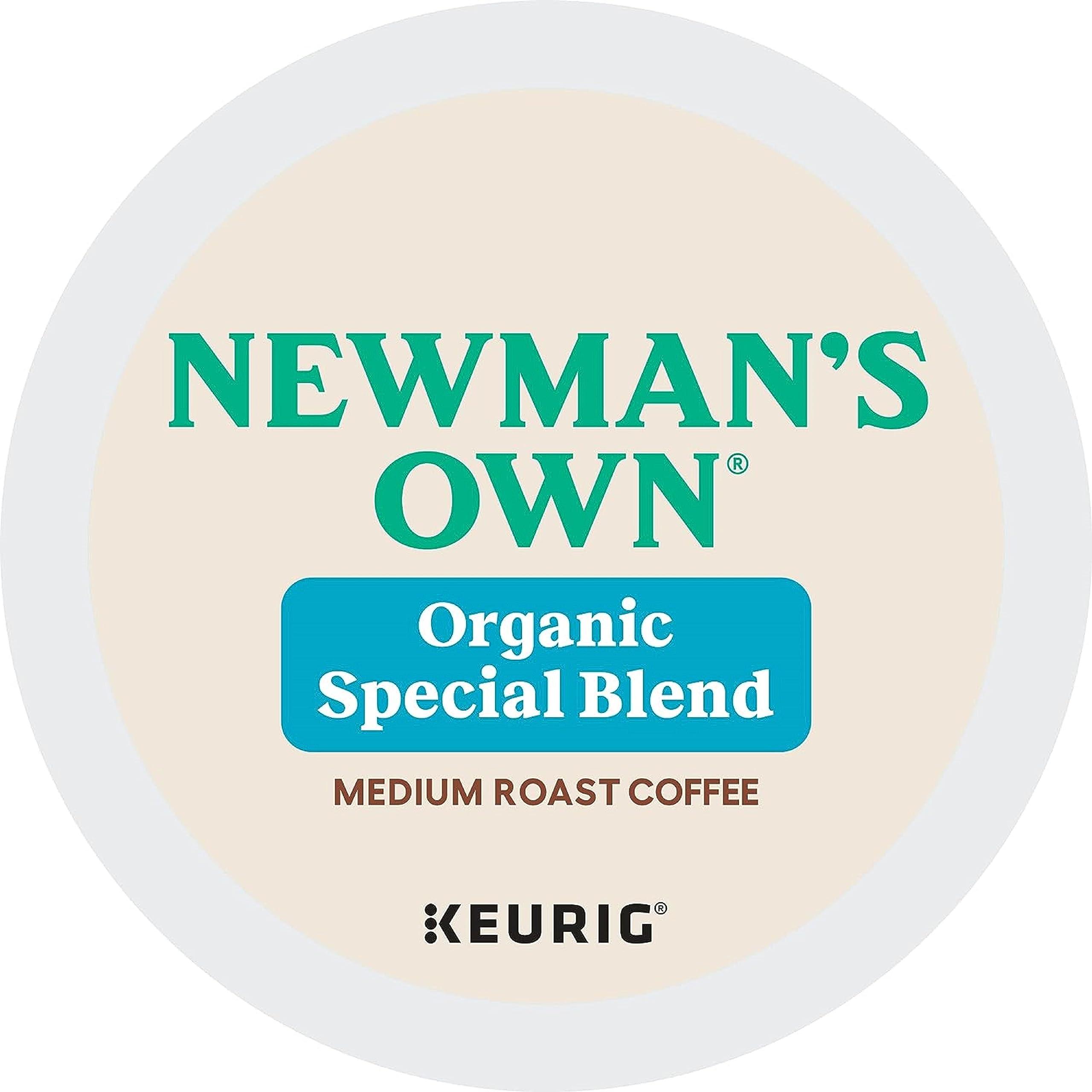 Newman's Own Newman's Own Organics K-Cup Portion Pack for Keurig K-Cup Brewers, Newman's Own Special Blend (Pack of 96) (Packaging may vary)