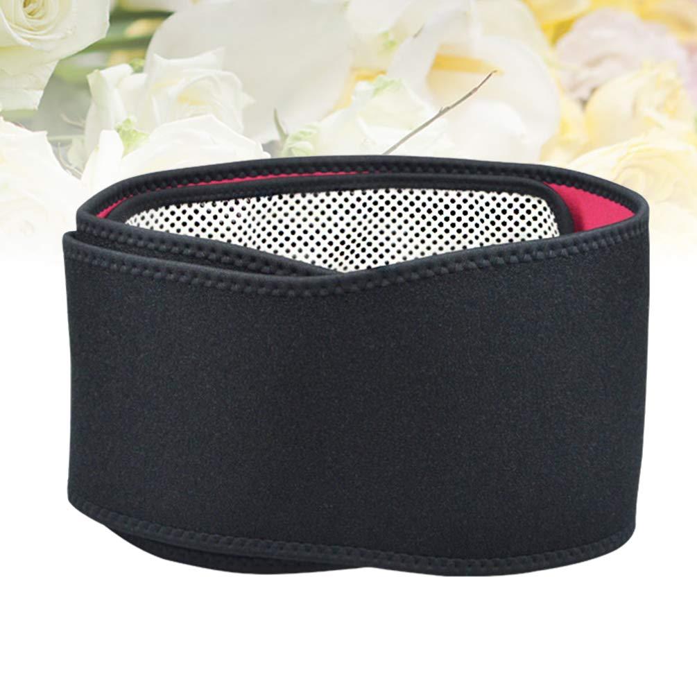 Healifty Pad Heating Infared Heating Heated Waist Brace Belt Lumbar Heating Wrap Massage Back for Abdominal Stomach Cramps Magnetic Magnetic Massaging Heating Mount