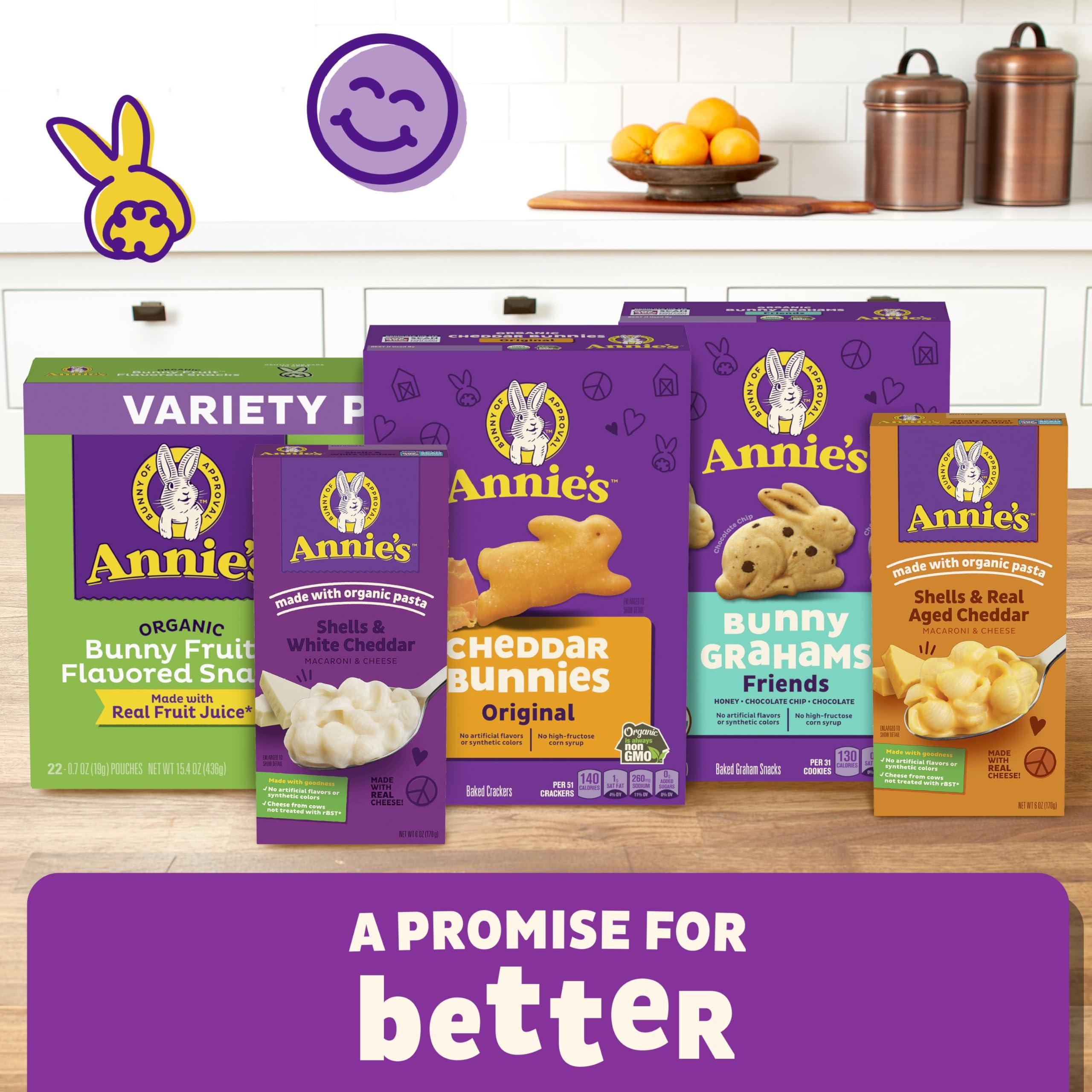 Annies Annie\'s Organic Bees, Bugs, and Butterflies Fruit Flavored Snacks, 10 Pouches, 7 oz