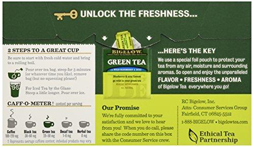 Bigelow Tea Bigelow Tea Green Tea with Blueberry, 20 ct