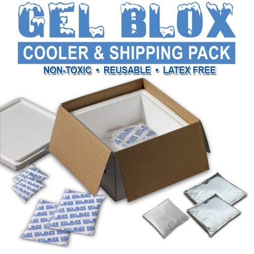 Nortech Labs Moisture Resistant Non-Woven Cold Shipping Gel Packs, 16 oz. - 6" x 7" - 36/Case