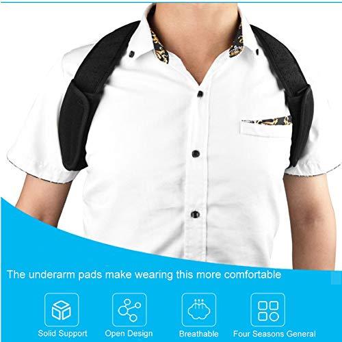 Scoteep Posture Corrector for Men and Women - Adjustable Back Brace - Back posture corrector for Clavicle Support and Providing Pain Relief