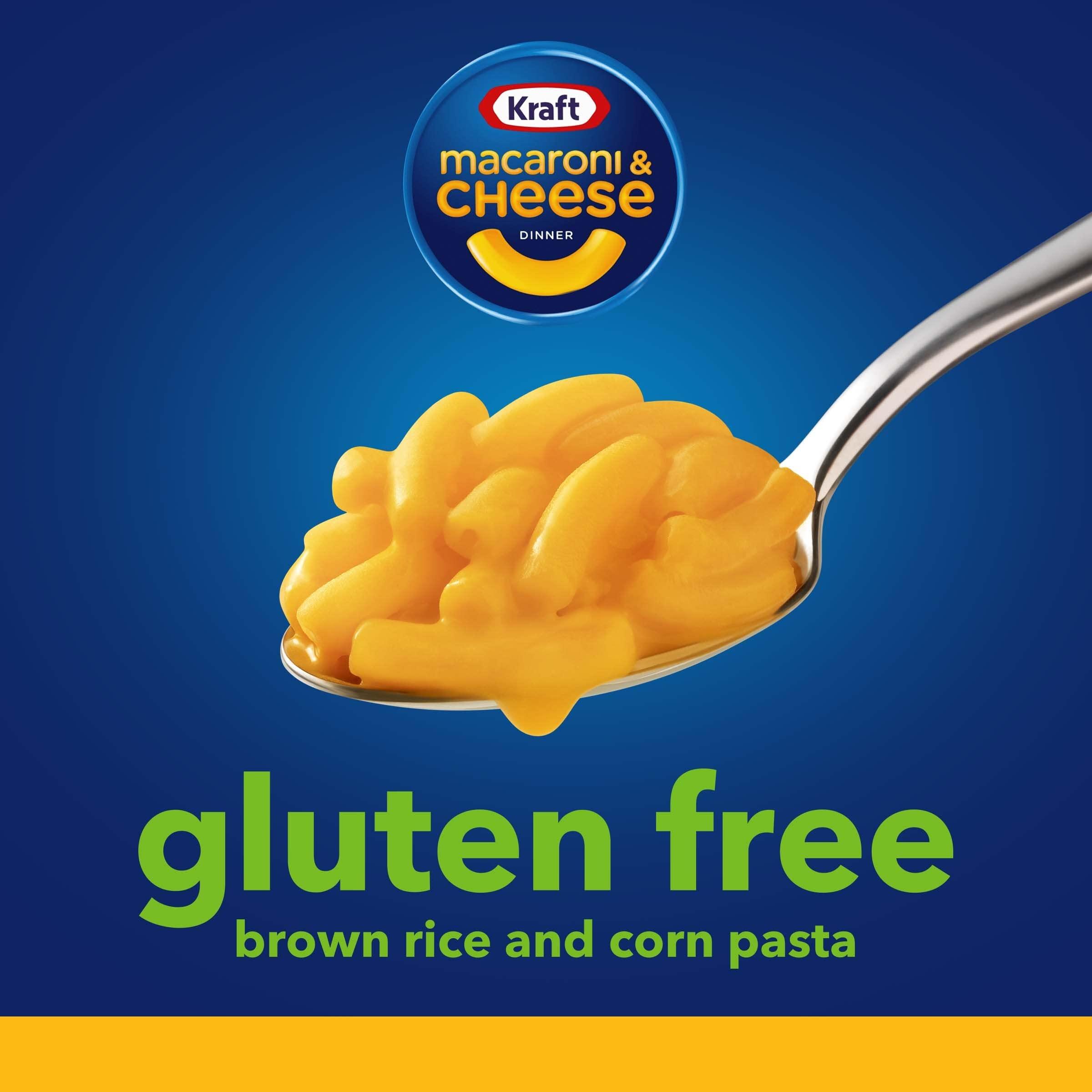 Kraft Kraft Gluten Free Original Macaroni & Cheese Dinner (12 ct Pack, 6 oz Boxes)