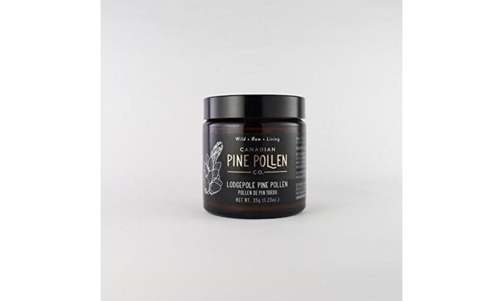 CANADIAN LODGEPOLE PINE POLLEN Canadian Pine Pollen Lodgepole Pine Pollen Powder, 30 GR