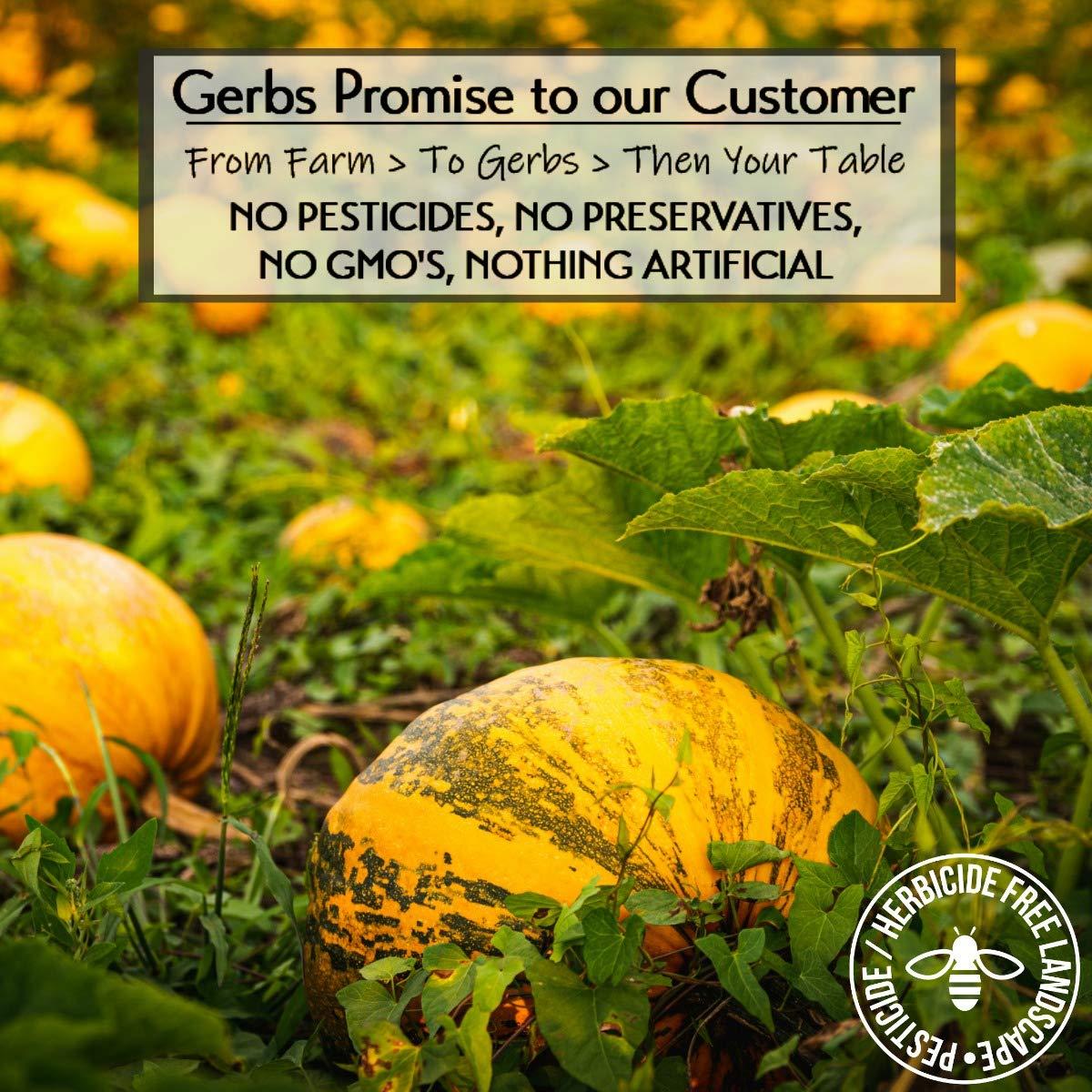 GERBS GERBS Sea Salted Pumpkin Seed Kernels 4 LBS|Top 14 Allergy Free Food |Use in salads, yogurt, baking, oatmeal, trail mix|Grown in Canada, packed in US