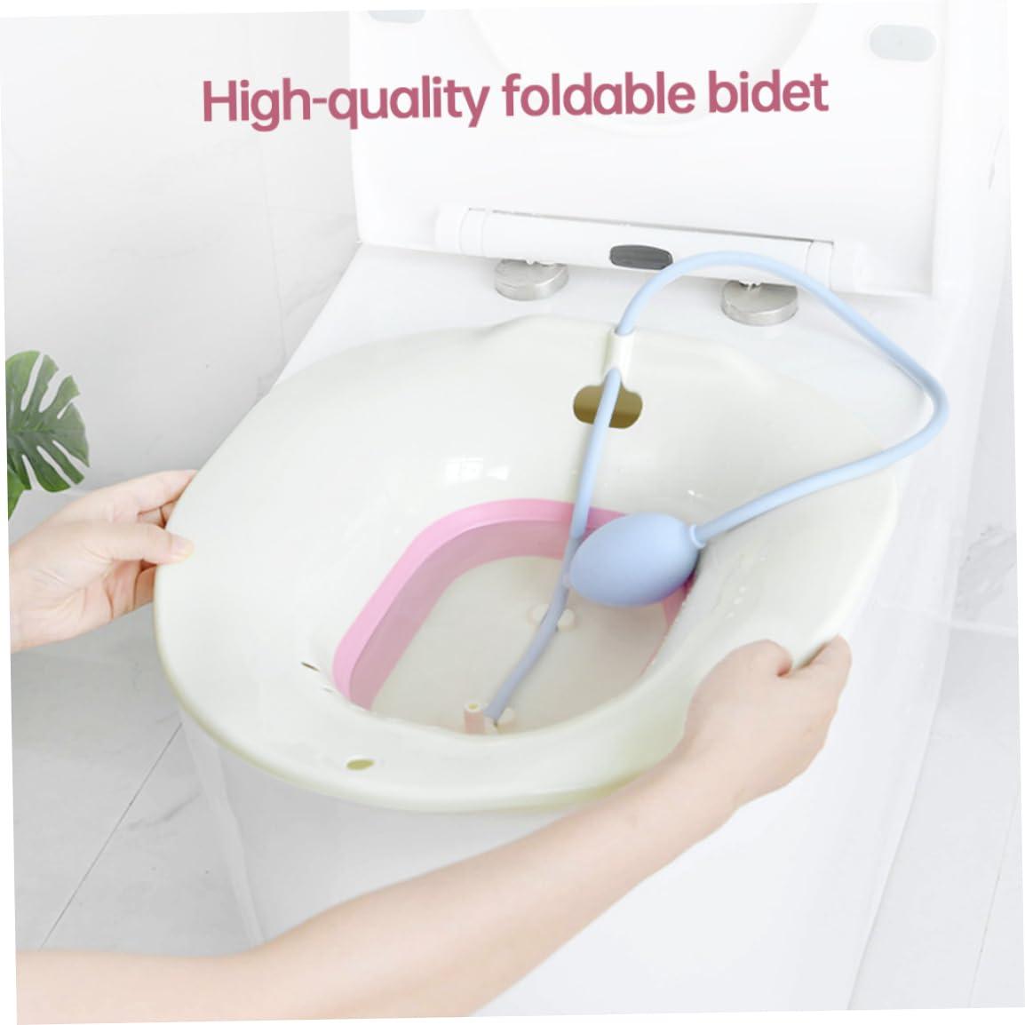 Neroyaner Neroyaner Toilet Sitz Bath Foldable Travel Portable Pregnant Women Hemorrhoids Bidet Basin Kitchen Gadgets