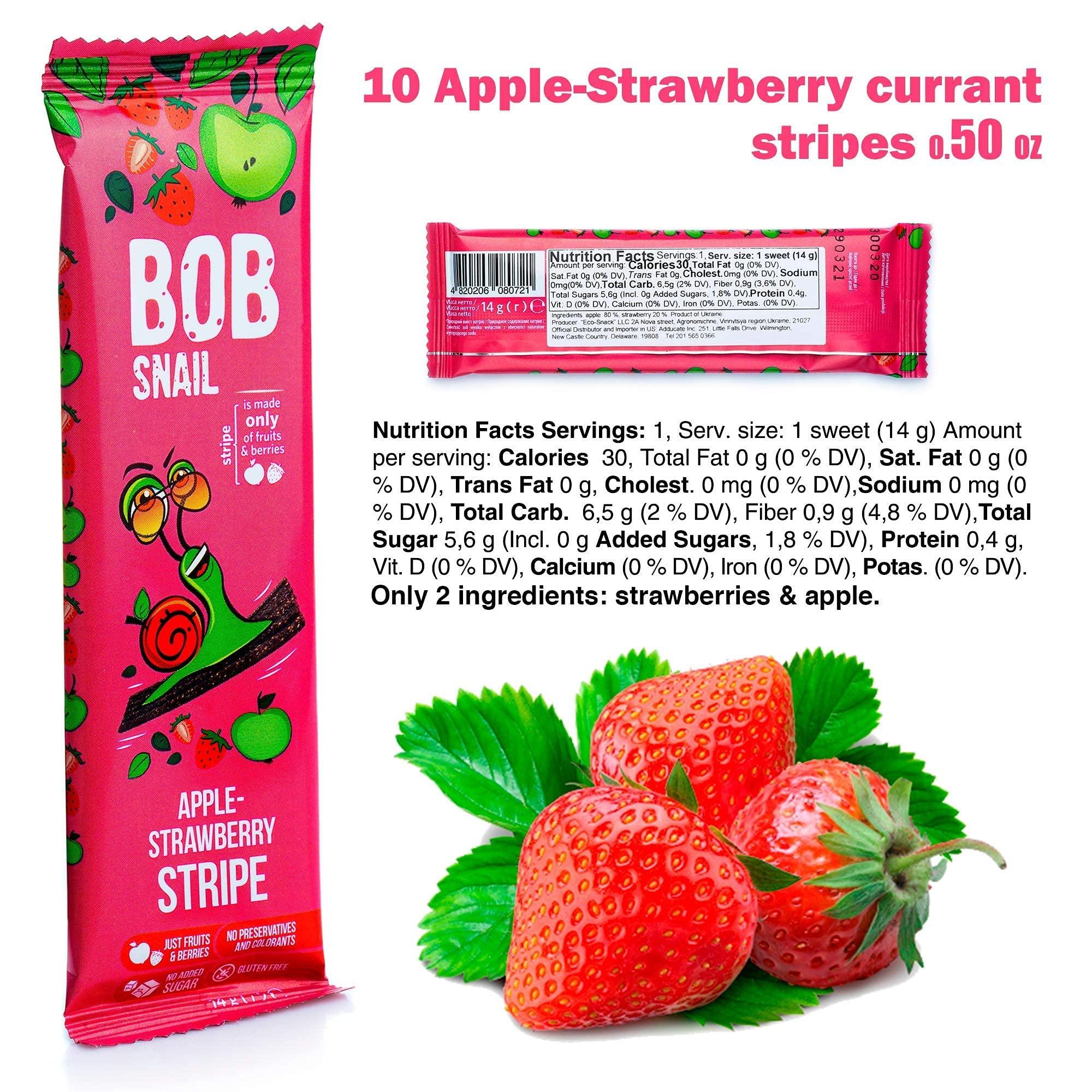 BOB SNAIL Healthy Fruit Snacks for Adults & Kids Bob Snail - NineLife -  Saudi Arabia