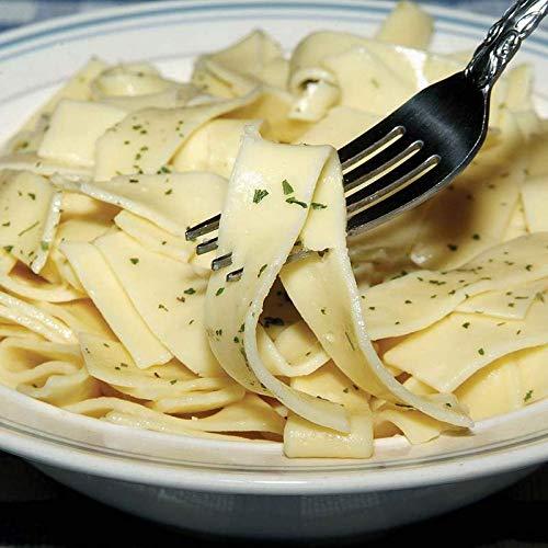 Lehman\'s Lehman\'s Homemade Egg Noodles, All Natural USA Made Amish Pasta, Case of Four Big 40 oz Bags, Extra Wide 1 Inch Width