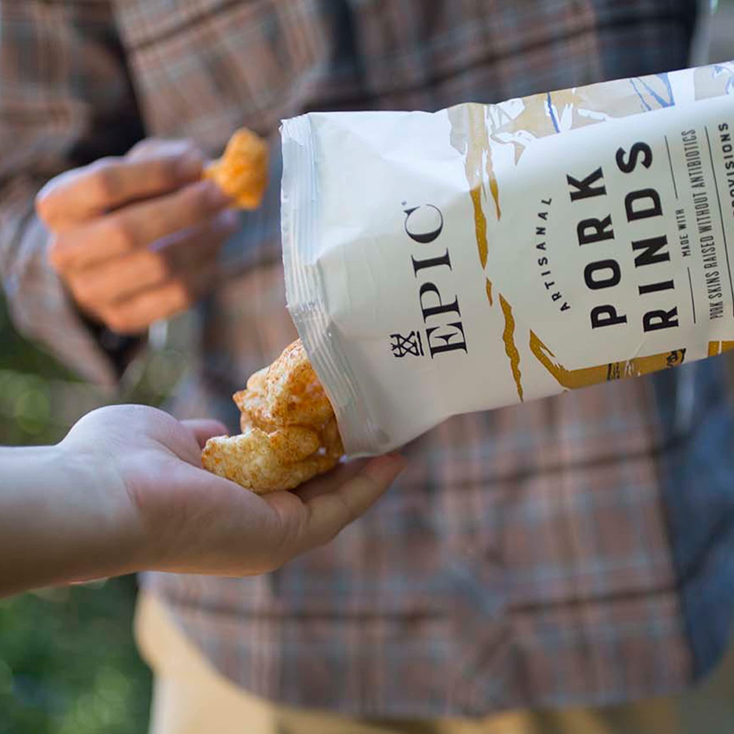 Epic Provisions EPIC BBQ Pork Rinds Gluten Free, 2.5oz