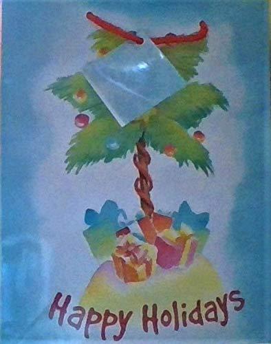 Island Treasures Palm Christmas Tree Gift Bags by Island Treasures, Happy Holidays, Set of Two