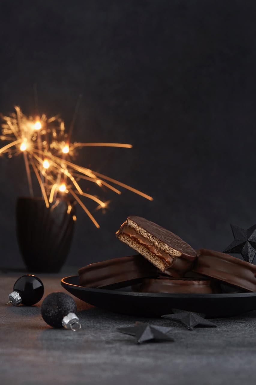 Havanna Alfajor Mixed Chocolate and Dulce de Leche - Box 6 Alfajores