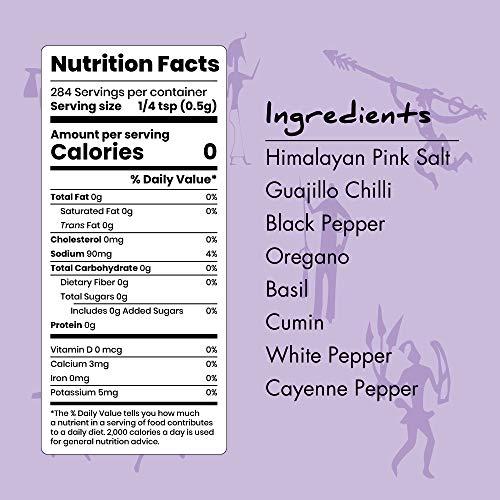 Paleo Powder Paleo Powder Fodmap All Purpose Seasoning | The Original Low Fodmap Paleo Food Seasoning for All Paleo Diets | Certified Keto Food, Paleo, Whole 30, Low Fodmap Food, Gluten Free Seasoning