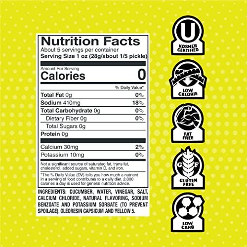 Van Holten's Pickles Van Holten's Pickles - Jumbo Hot Pickle-In-A-Pouch - 12 Pack