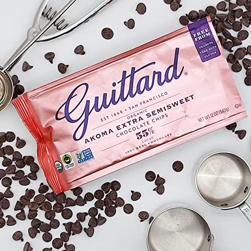Guittard GUITTARD Organic WTG Akoma Semisweet Chocolate Chips, 12 OZ