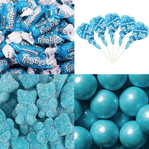 Just Candy Light Blue Value Size Candy Buffet - (Approx. 7.3 lbs)