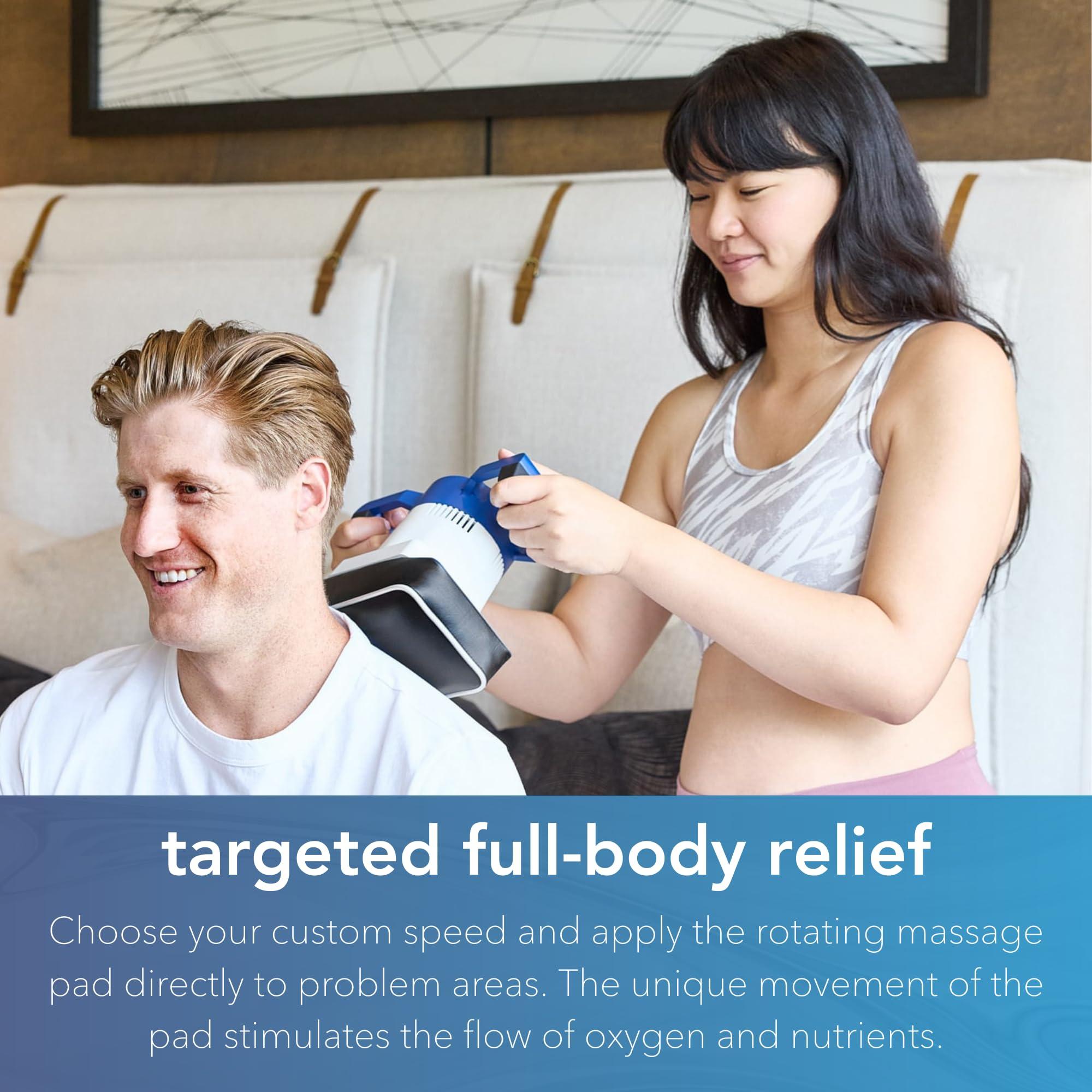 MedMassager MedMassager Body Massager Classic | Deep Tissue Massage Therapy Unit, at-Home Massager, Dual Speed Motor, Portable Relaxation & Relief - Reduces Pain & Improves Blood Circulation