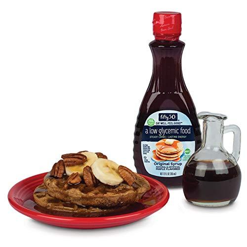 Fifty50 Foods Reduced Calorie Low Glycemic Maple Syrup, 12 fl oz