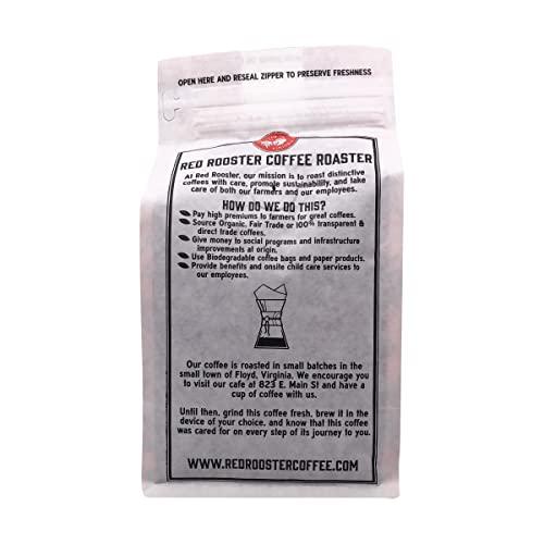 Red Rooster Coffee Roaster Red Rooster Coffee Roaster, Organic Old Crow Cuppa Joe, Whole Bean Coffee - 2 Pound Bag