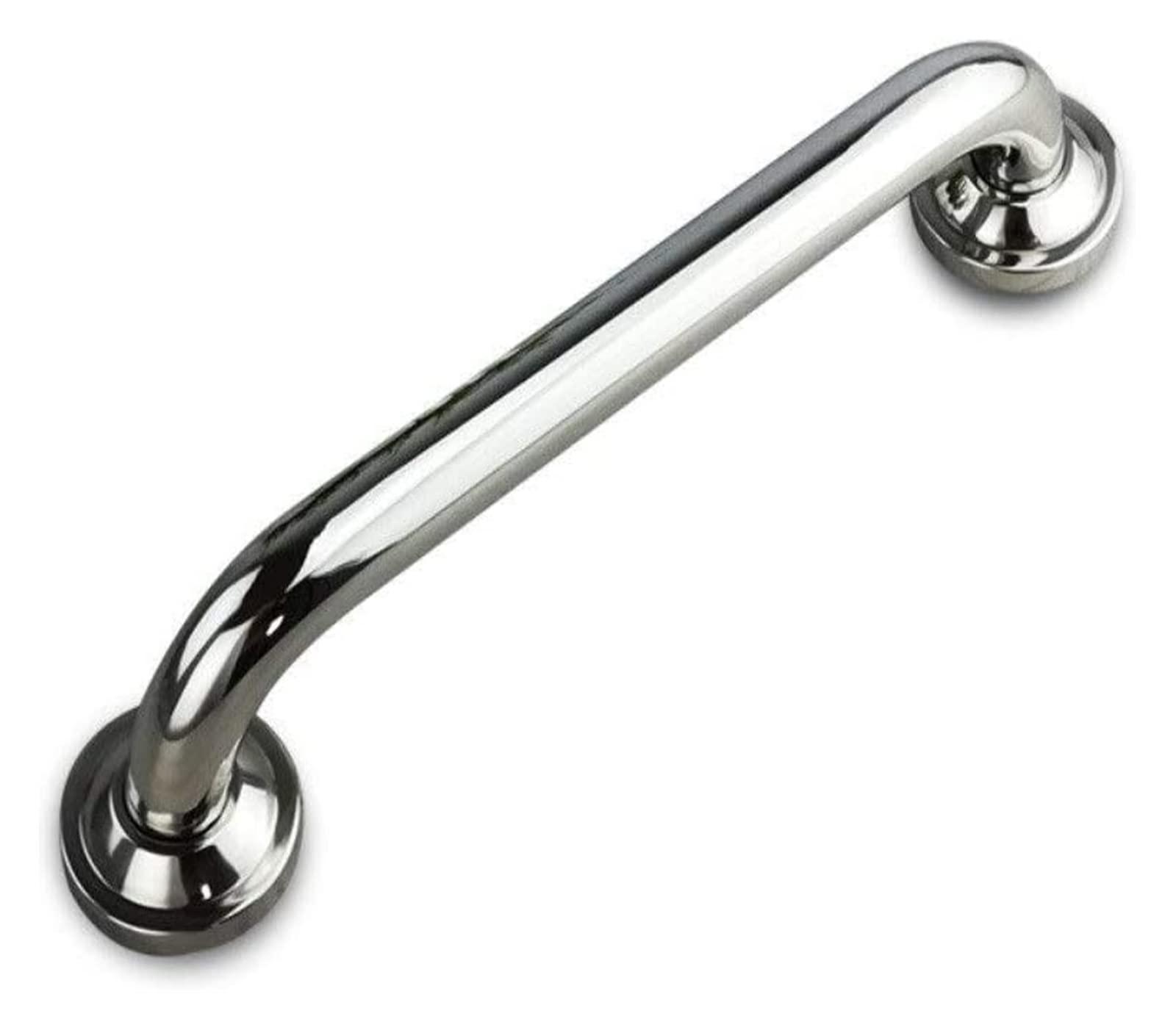 ALDEPO Grab Bars - Stainless Steel Toilet Safety Bars, Silver Bathtub Handicap 12 Inch, Adjustable Handrail Assist for Elderly Disabled Kids Pre (Size : 30cm)