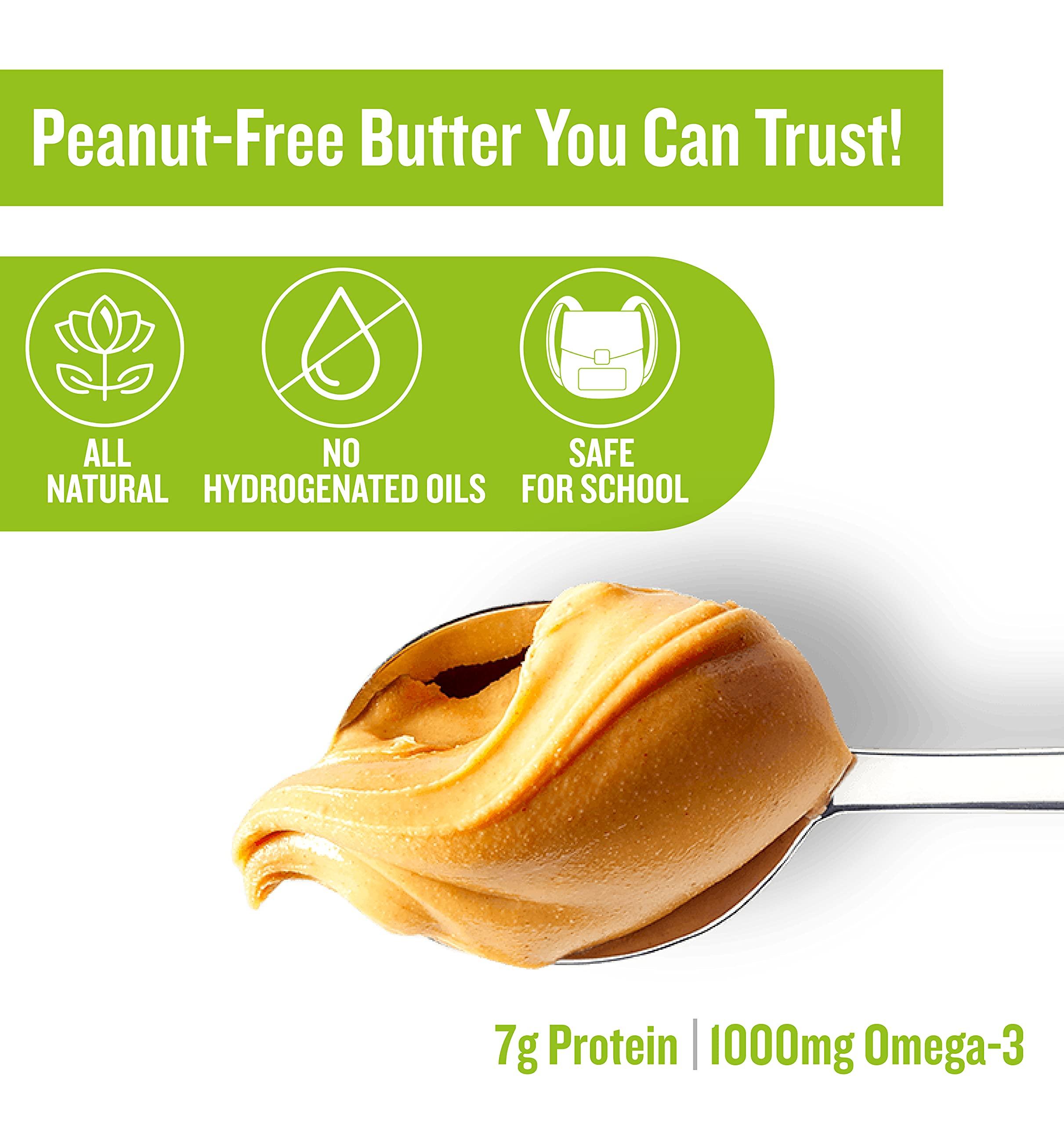 WOWBUTTER WOWBUTTER - Creamy Peanut & Tree Nut Free Spread - 100 Cups - 1.12oz each - Made With Whole Toasted Soy - All Natural Ingredients - Safe for School - Vegan Plant Protein Food - Gluten Free & Non-GMO