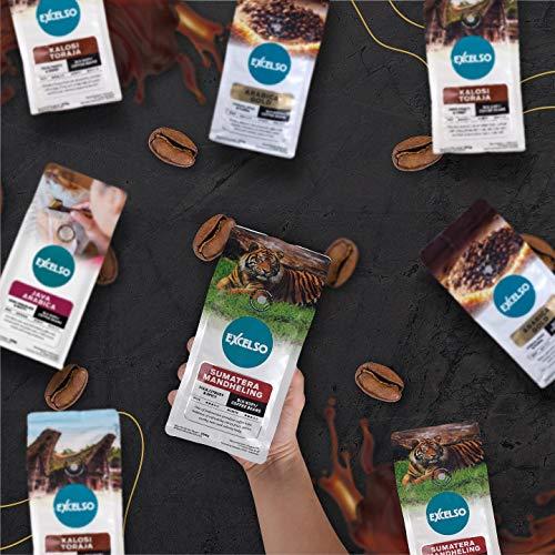 Excelso Excelso Java Arabica, Ground Coffee, 200g (Pack of 4)