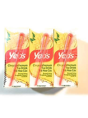 Yeo's Yeos Chrysanthemum Tea Drink (6x8.5 Fl Oz)-3 Pack
