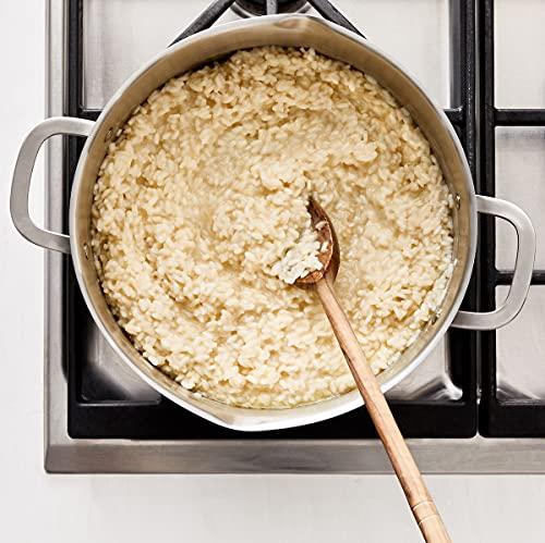 RiceSelect RiceSelect Arborio Rice, Risotto Rice, Gluten-Free, Non-GMO, 32 oz (Pack of 4 Jars)