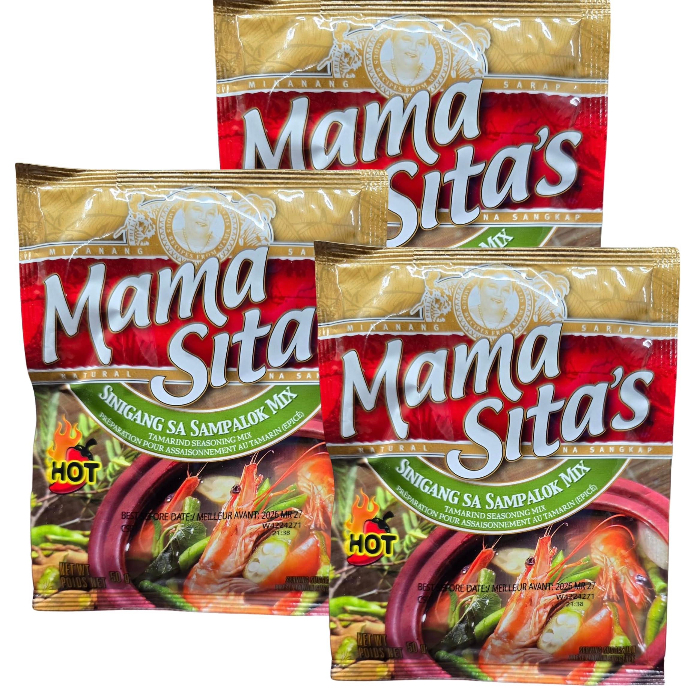 Mama Sita\'s Mama Sita\'s Sinigang Sa Sampalok Mix Tamarind Seasoning Mix Hot 50g (1.76oz) 3 Pack