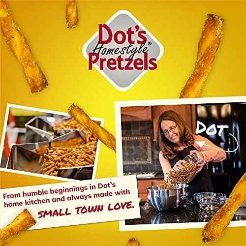 Dot\'s Homestyle Pretzels Dot\'s Homestyle Pretzels 5 Ounce Snack Size Individual Packs Seasoned Pretzel Twists (Variety Pack, 5 Ounce (Pack of 3))