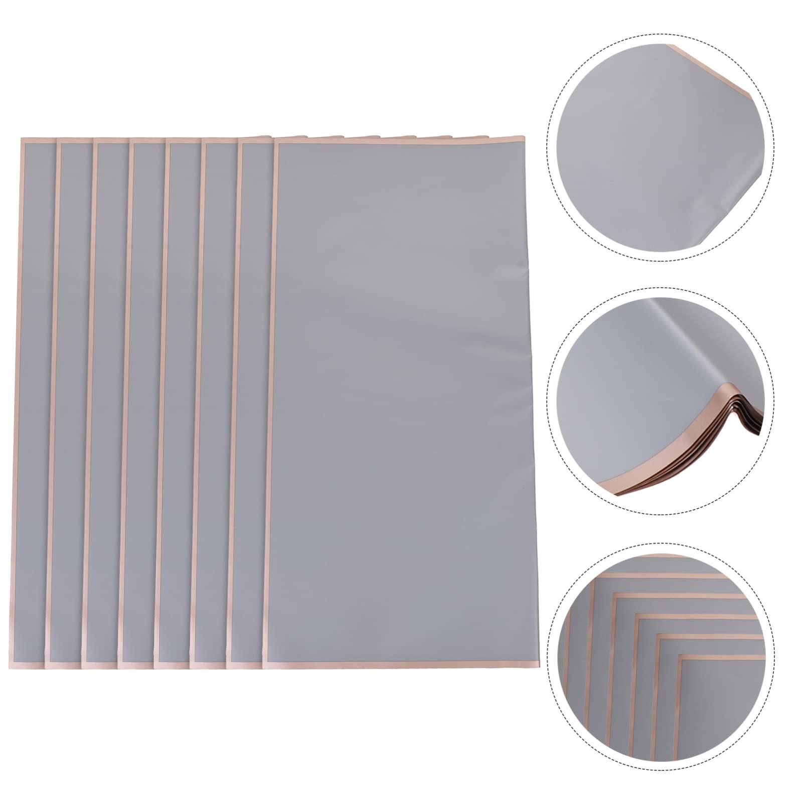 Operitacx Operitacx 20 Sheets flower bouquet wrapping paper wrapping paper floral paper Rose flower material translucent flower wrapping Material bouquet supplies sheet craft paper