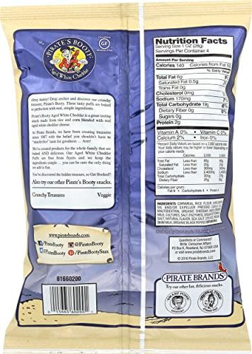 Pirate Brands Pirate Brands White Cheddar, 4 oz