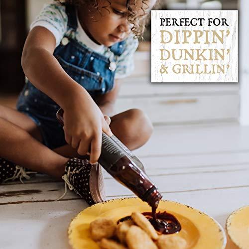 Rufus Teague Rufus Teague - Whiskey Maple BBQ Sauce - Premium Barbecue Sauce - 15.25 oz. Bottles - 4 Pack